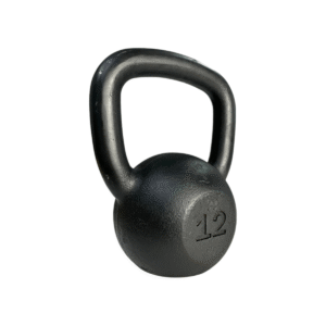 Kettlebell 12Kg Preto Texturizado