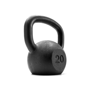 Kettlebell 20Kg Preto Texturizado