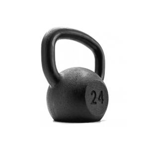 Kettlebell 24Kg Preto Texturizado