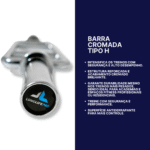 Barra H Maciça Satandard c/ Presilhas