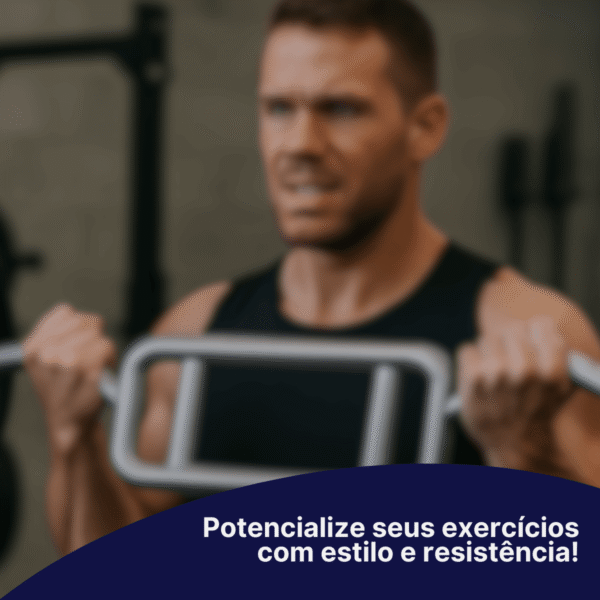 Barra H Maciça Olímpica c/ Presilhas