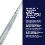 Barra Reta 1,80m Olímpica Musculação