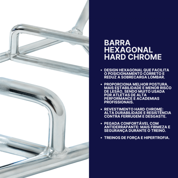 Barra Hexagonal Ponteira Standard