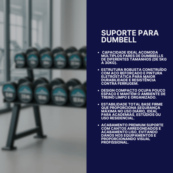 Kit Jogo de Halteres Aço Emborrachado 10kg-30kg