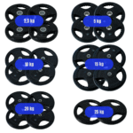 Kit Anilhas Standard 2,5 kg - 25 kg (260 kg)