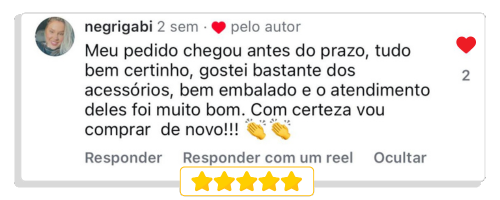 Depoimento - negrigabi - clientes - lifepro import
